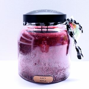 JUICY APPLE -A Cheerful Giver- Papa Jar Scented Candle, 34 oz